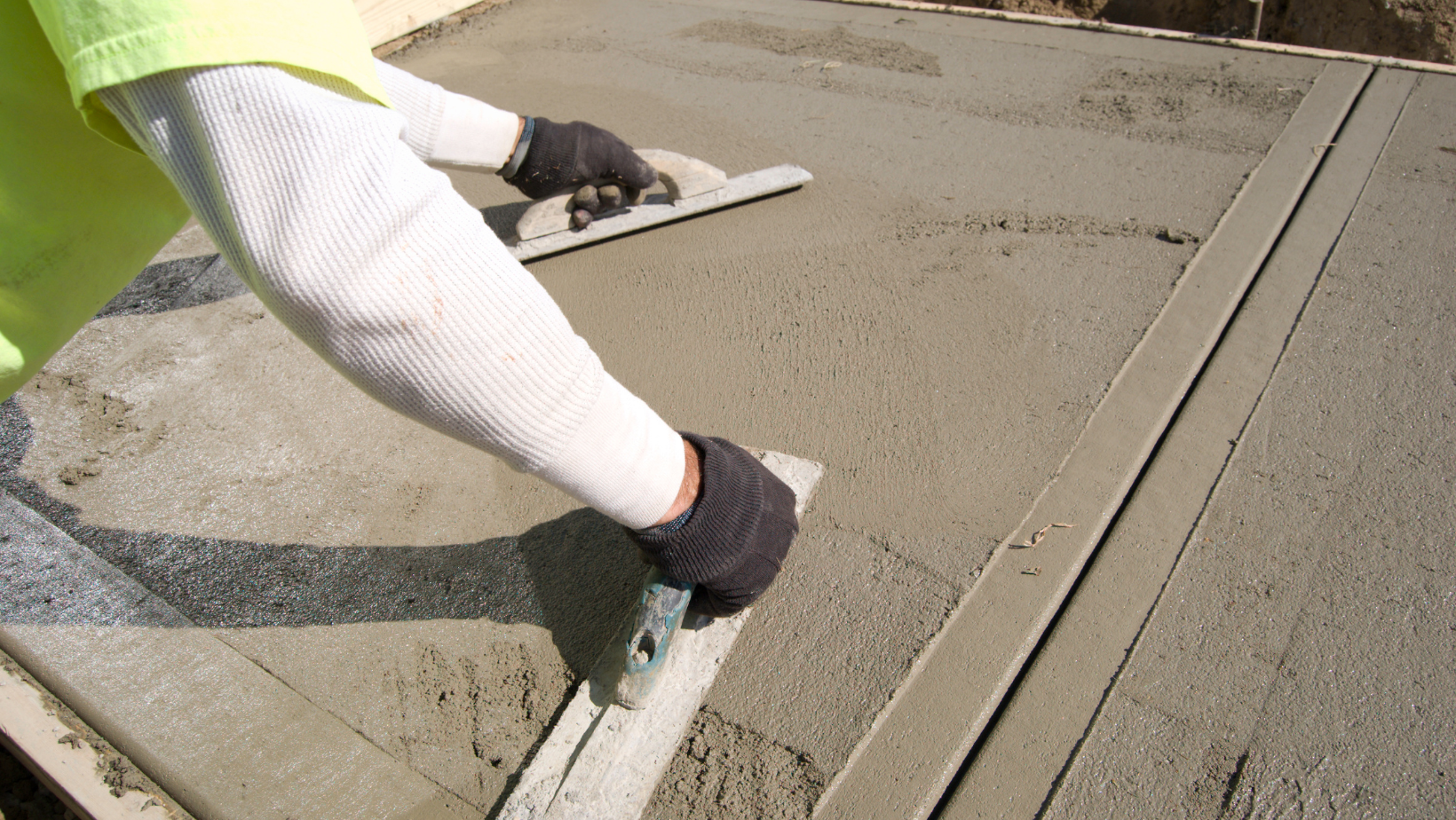 concrete installation